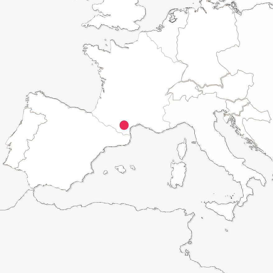 mappa Francia Languedoc